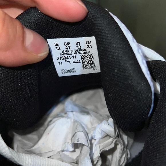 Puma LaMelo Ball Subject 01 Lo - White/Bluemazing NIB - Picture 5 of 8